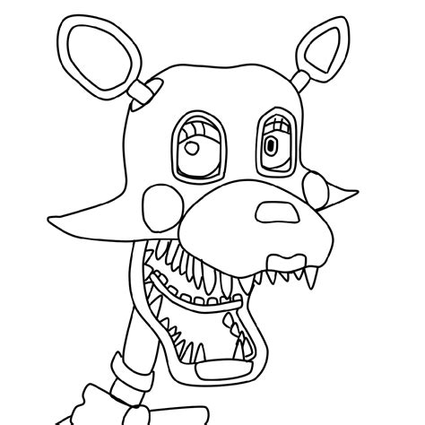 Mangle Coloring Pages Educative Printable