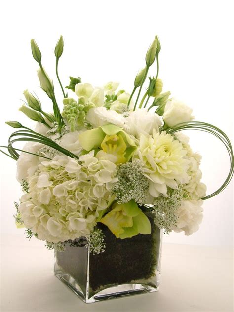 White Flower Arrangements Centerpieces Flower Love