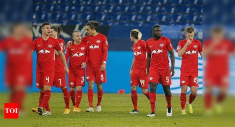 Karina sævik (norway) right footed shot from the right side of the box is close, but misses to. RB Leipzig cruise past bottom club Schalke 3-0 | Football ...