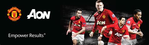 Manchester United And Aon Enter Groundbreaking New Eight Year Aon Sweden