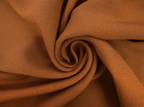 Italian Wool Crepe In Russet Bandj Fabrics