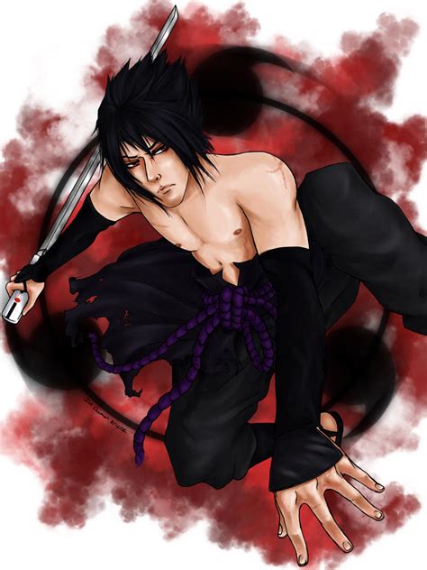 Sasuke Poster By Inkdaemon On Deviantart