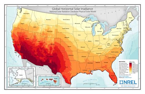 Solar Resource Maps And Data Geospatial Data Science Nrel