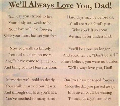 Pin By William D Souza On My Heart Broke That Day Dad Poems Funeral