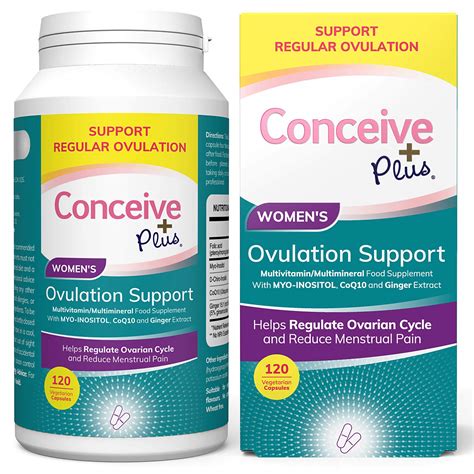 Buy Conceive Plus Ovulation Support Myo Inositol Coq10 Folic Acid