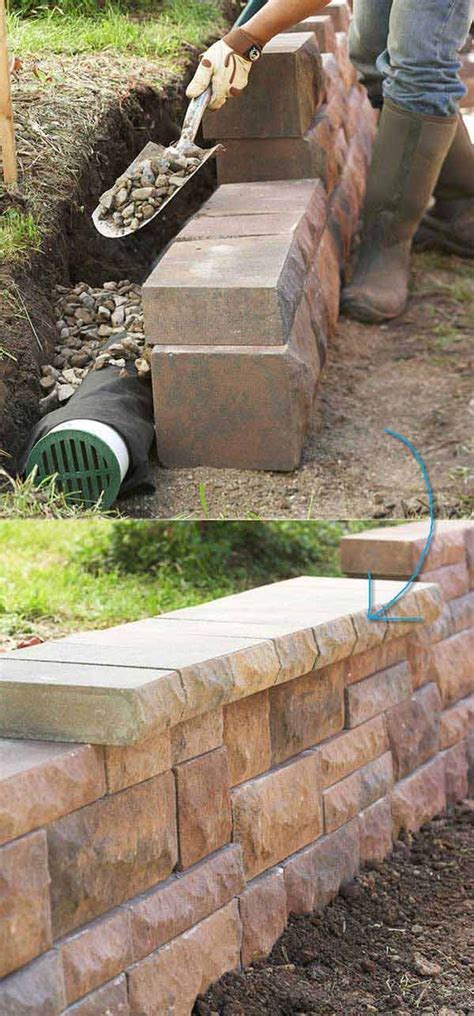 20 Inspiring Tips For Building A Diy Retaining Wall Landscaping