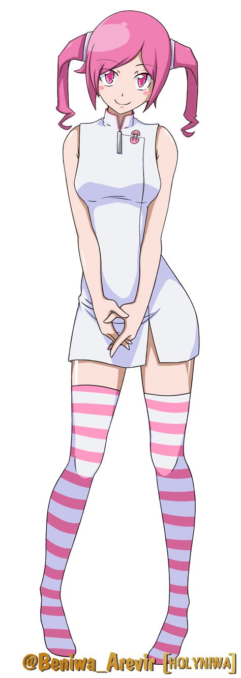 Rindou Akiho Digimon Digimon World Redigitize Striped Legwear