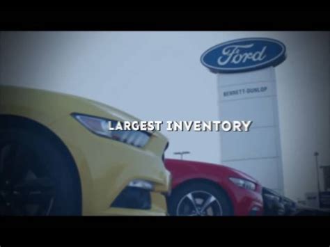 Our Videos Bennett Dunlop Ford
