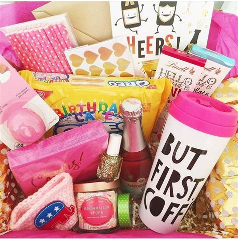 She'll definitely fall in love with these gifts. Birthday basket | Gifts! | Pinterest | Birthdays, Birthday ...