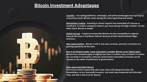 Ppt Bitcoin Investment Advantages Powerpoint Presentation Free