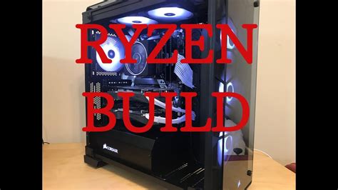 Ryzen 7 2700x Gaming Pc Build 2018 Corsair 570x Case With Rgb