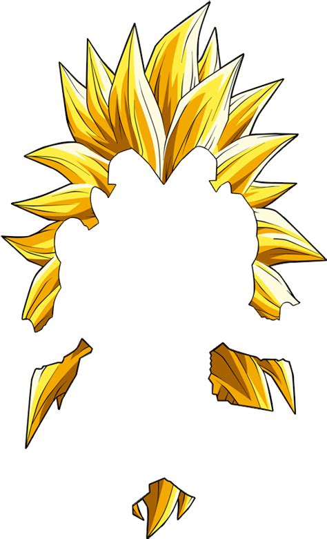 Goku Super Saiyan 3 Hair Png Original Size Png Image Pngjoy