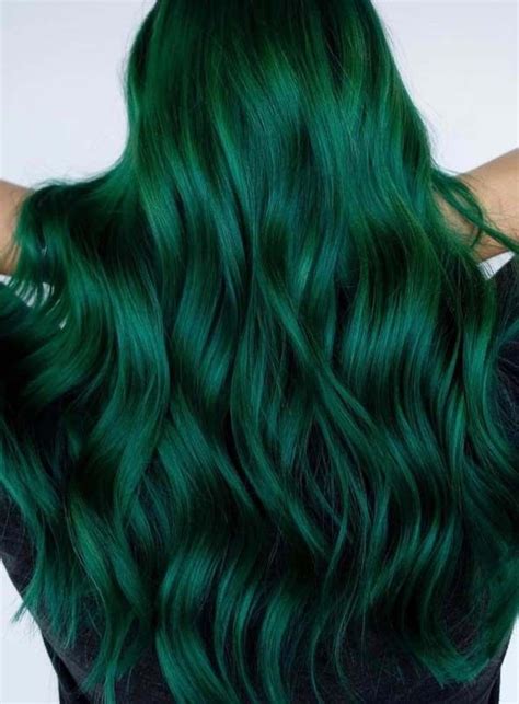 stunning green hair colors for long hairstyles in 2018 yeşil saç muhteşem saç kıvırcık saç