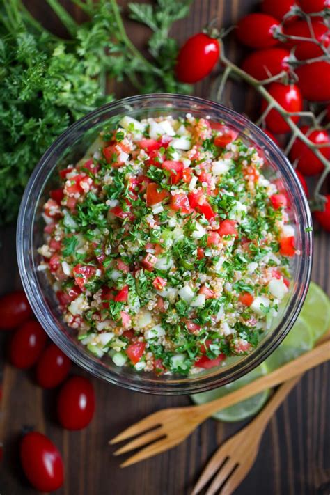 Quinoa Tabbouleh Recipe Vegetarian Vegan And Gluten Free