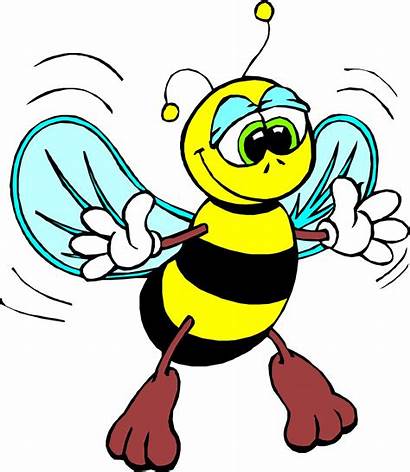 Bee Honey Cartoon Bees Animated Clipart Drawing