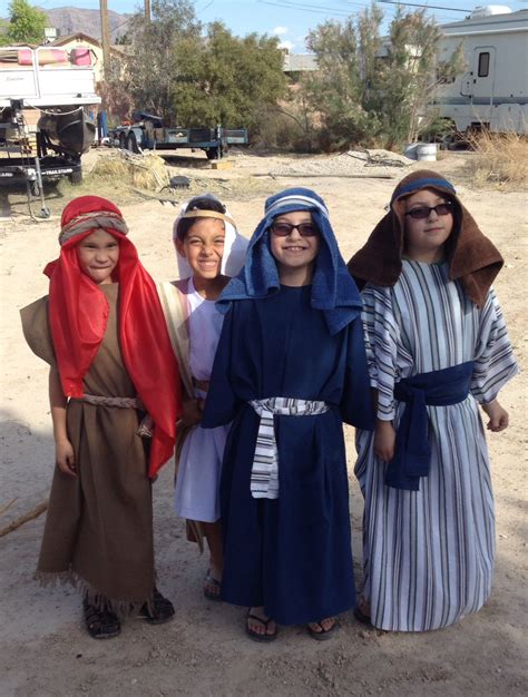 Bible Costumes Really Easy To Make Used Flat Sheets Folded In Half