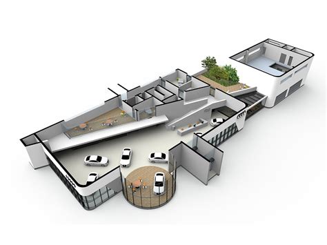 2623 square feet of living space. Car Showroom Floor Plan Pdf - Making Room | Unpacking the ...