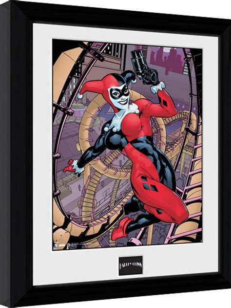 Batman Comic Harley Quinn Framed Poster Buy At Ukposters