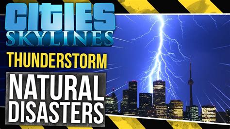 Cities Skylines Natural Disasters Storms Part 2 Youtube