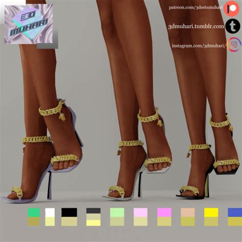 Sims 4 Versace Heels