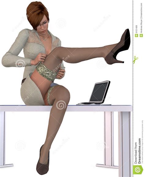 Sexy Secretary Royalty Free Stock Image Image