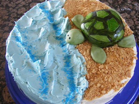 Turtle Birthday Cake Sea Turtle Cake Turtle Cake