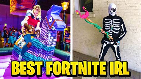 Best Of Fortnite In Real Life Vine Compilation Youtube