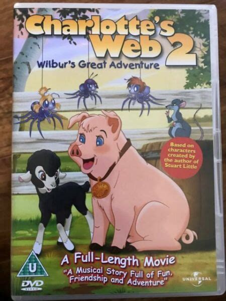 Charlottes Web 2 Dvd Wilburs Great Adventure 2002 Animated Feature