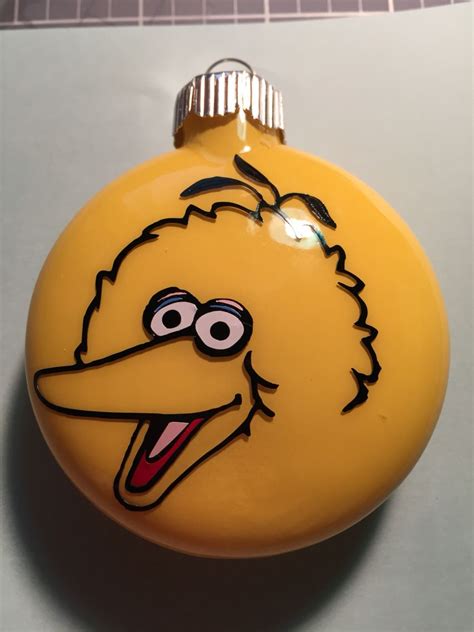 Big Bird Ornamentmuppets Crafting Disney Christmas