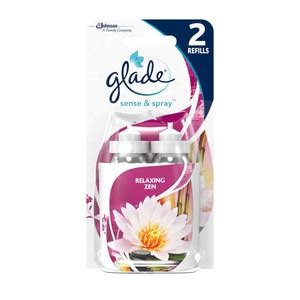 Glade Sense Spray Twin Refill Zen Savers Health Home Beauty