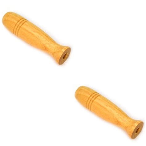 2 Pack Wooden Rolling Pin Handle Thorpe Handle Replacement