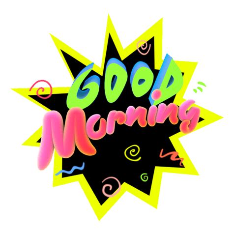 Good Morning Text Sticker By V5mt For Ios And Android Giphy
