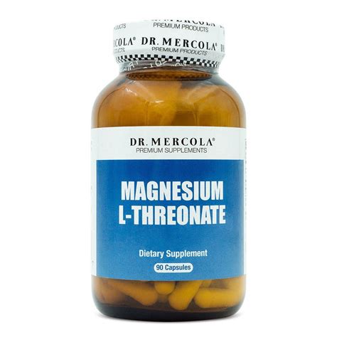Dr Mercola Magnesium L Threonate 90 Caps