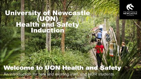 Pdf University Of Newcastle Uon Health And Safety Induction