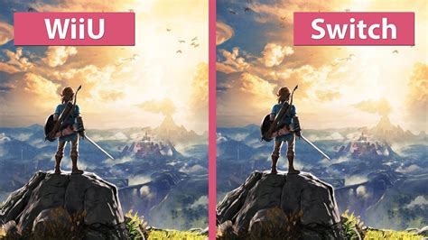Zelda Breath Of The Wild Wii U Vs Switch Graphics