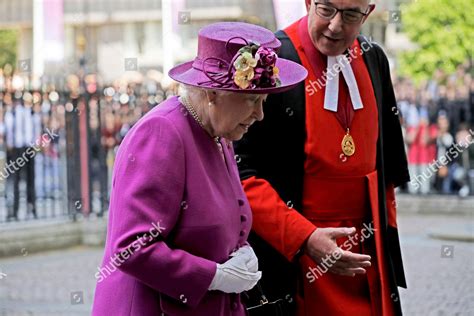 Britains Queen Elizabeth Ii Walks Dean Editorial Stock Photo Stock