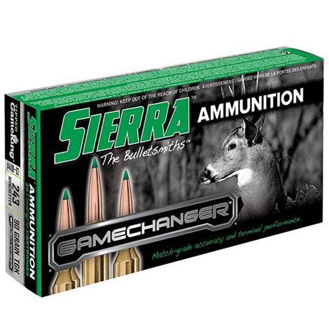 Sierra Bullets Game Changer 243 Win 90 Gr Tgk 20rd Pack