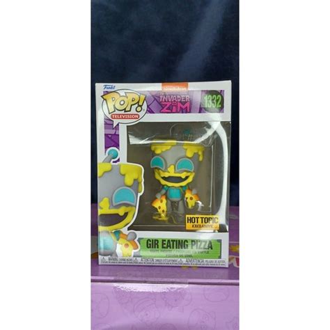 Funko Other Funko Pop Vinyl Television Nickelodeon Invader Zim Ht Gir Eating Pizza 332