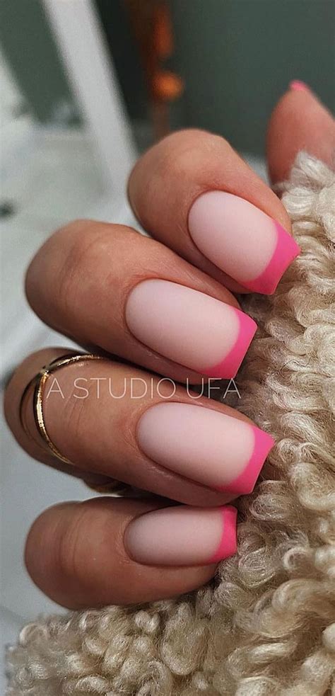 These Will Be The Most Popular Nail Art Designs Of 2021 Hot Pink French Manicure