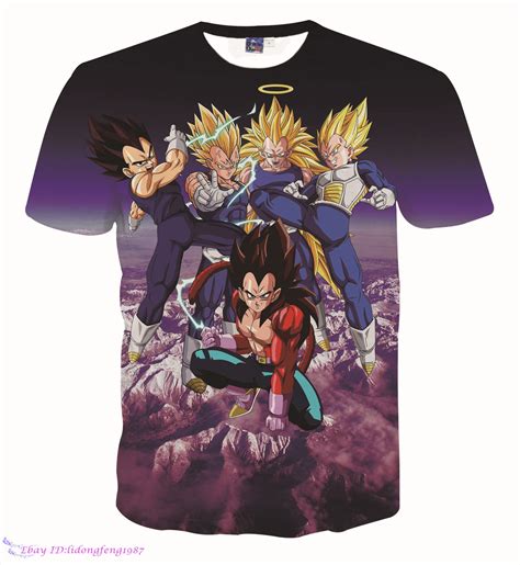 Dragon Ball Z Super Saiyan T Shirts 3d Deadshot T Shirts Movie Tees Short Sleeve Ebay