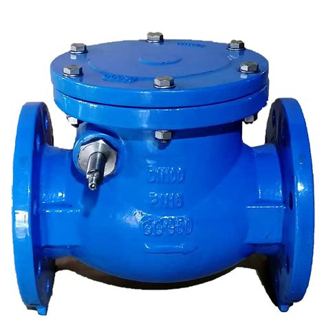 Manufacture Flanged Swing Check Valve With Counter Weight