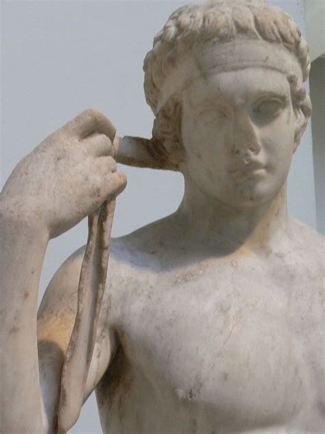 Farnese Diadoumenos Marble Statue Of Athlete Tying Victor Flickr