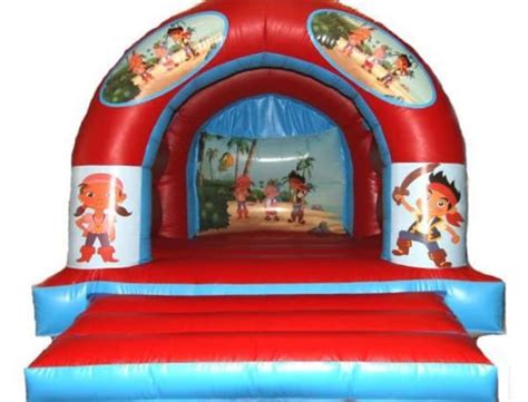 12ftx15ft Jake And The Neverland Pirates Dj Land Of Castles Bouncy