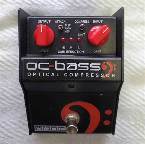 Whirlwind Oc Bass Compressor Black Reverb