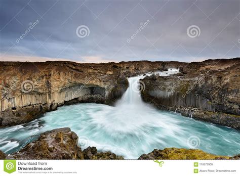 Aldeyjarfoss Is An Amazing Waterfall In Northern Iceland