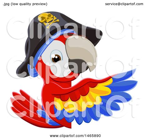 Beetlejuice, the film directed by tim burton. Clipart of a Scarlet Macaw Pirate Parrot Pointing Around a ...