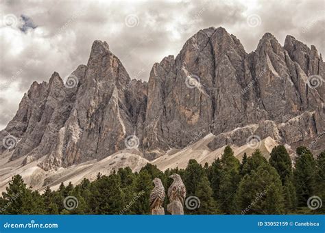 Odlefunes Valleysouth Tyrolitaly Stock Image Image Of Mountain
