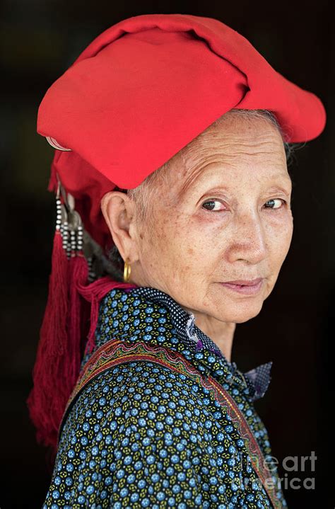 Red Dzao Woman Photograph By Tony Camacho Fine Art America