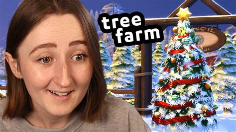 Building A Christmas Tree Farm In The Sims Youtube