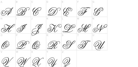 Old English Script Calligraphy Font Old English Calligraphy Alphabet